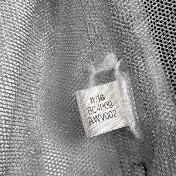 Adidas Jacket Mens Size XL Gray Full Zip Climastorm Windbreaker Lightweight - Picture 11 of 16